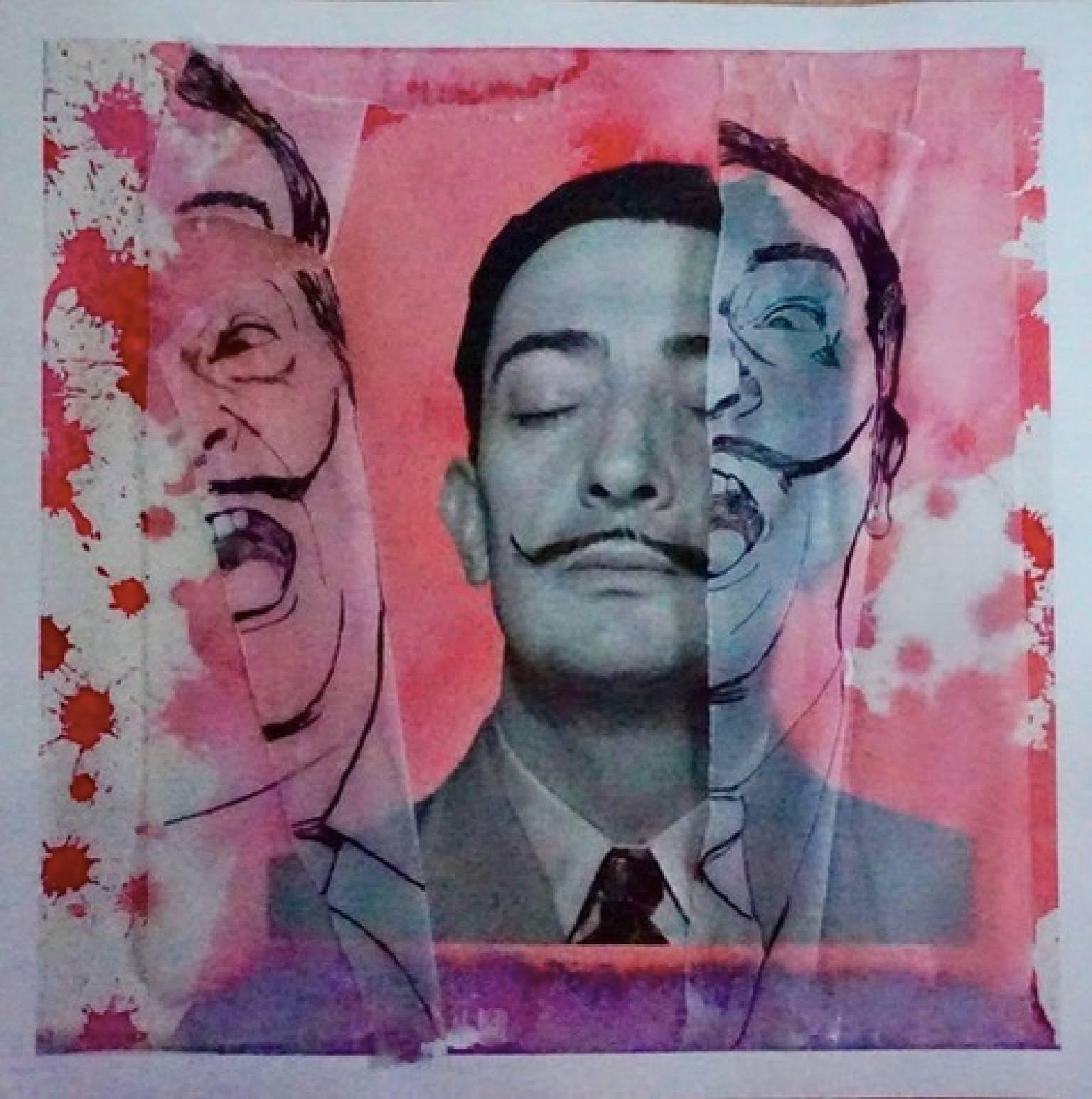 Dreaming Dali, #2270. Homage to Horst P. Horst collage color photograph