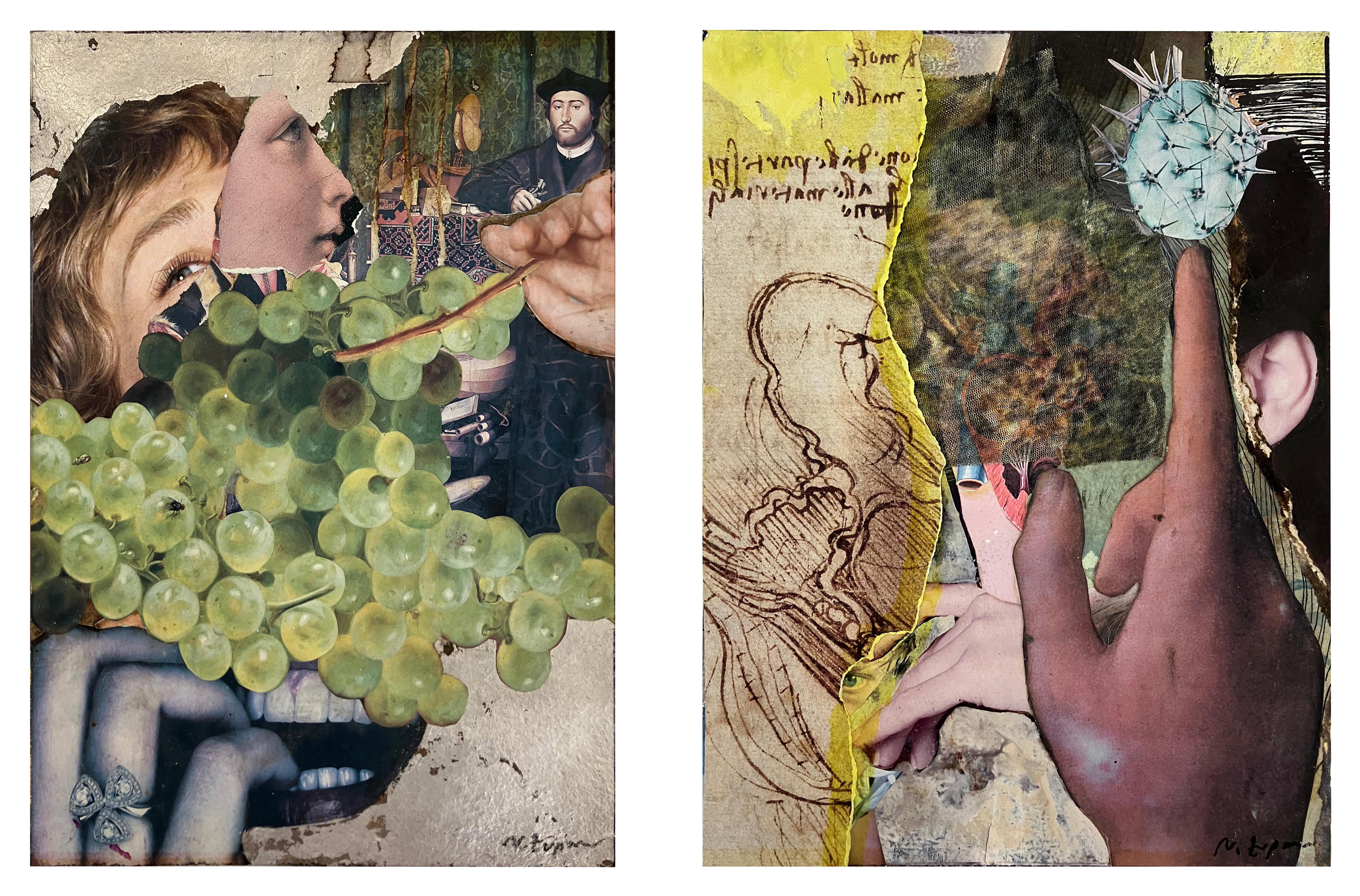 Eternal Recurrence #17 and #13 Diptych. Large limited edition color photograph