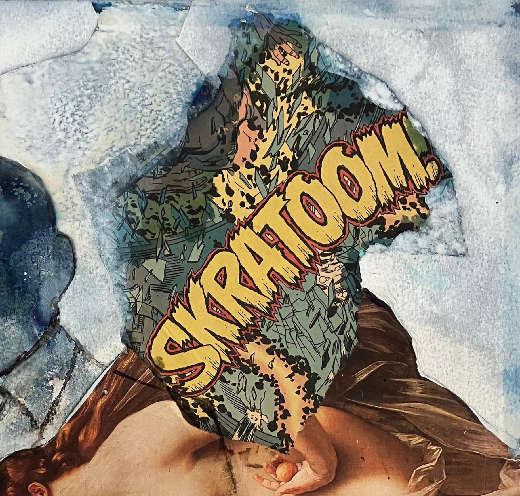 Eternal Recurrence #44. Large limited edition color photograph - Gray Abstract Photograph by Natasha Zupan