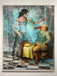 Eternal Recurrence #70, collage di foto a tecnica mista con intervento dell'artista
