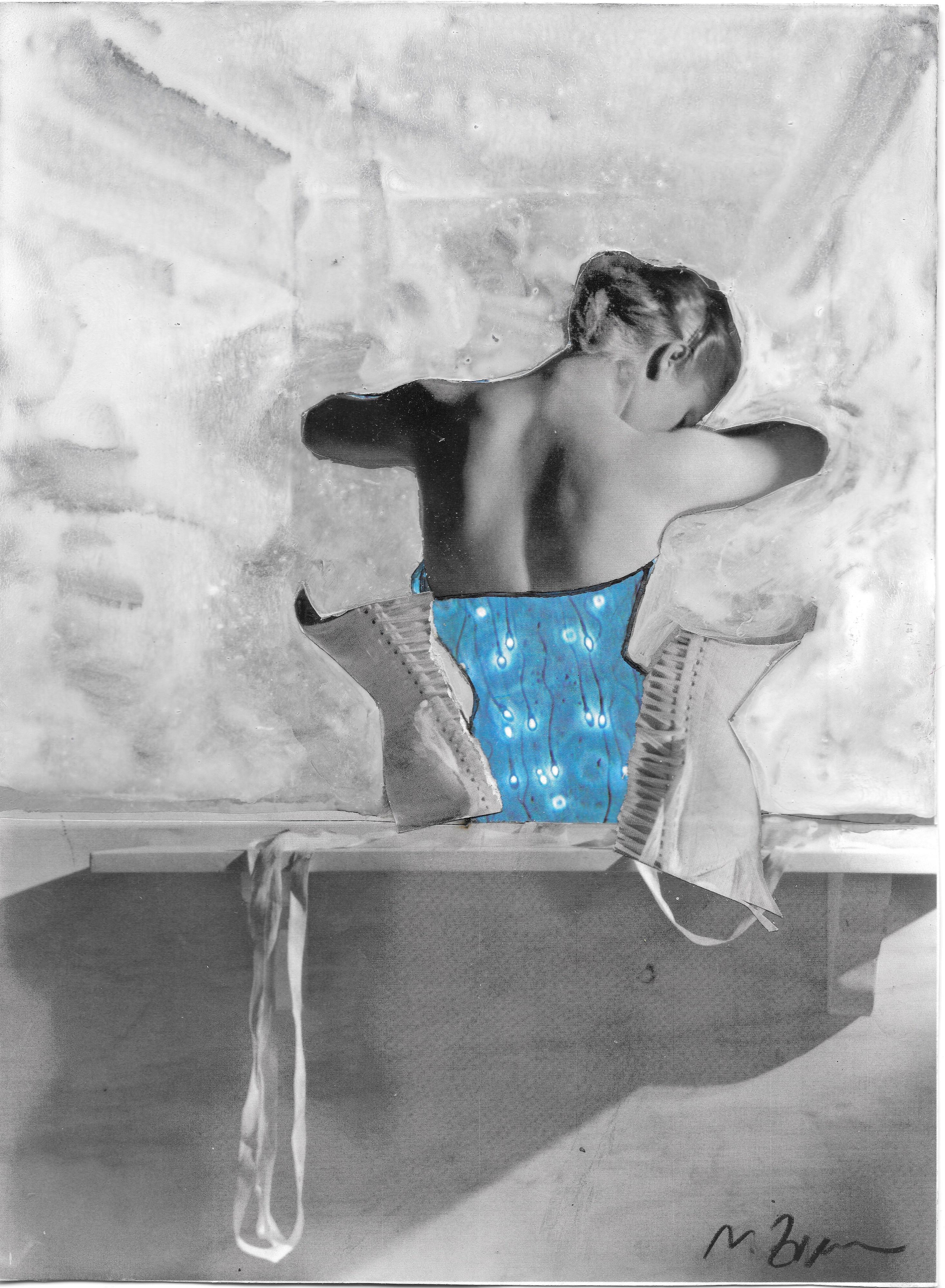Unbound, #2245. Horst P. Horst  Homage. Limited edition color photograph