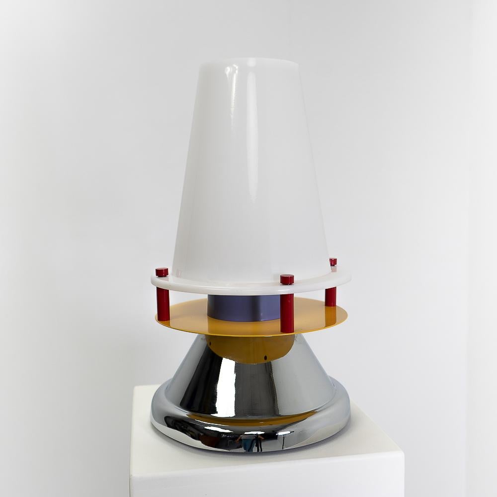 Mid-Century Modern Nathalie du Pasquier “Bordeaux” Table Lamp for Memphis-Milano, 1980s