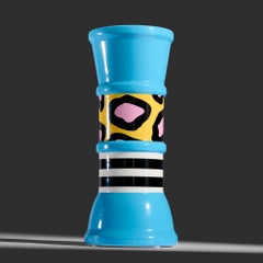 Nathalie du Pasquier für Memphis Milano "Karottenblume" Vase, 1980er Jahre