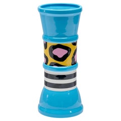 Nathalie Du Pasquier For Memphis Milano "Carrot Flower" Vase, 1980s