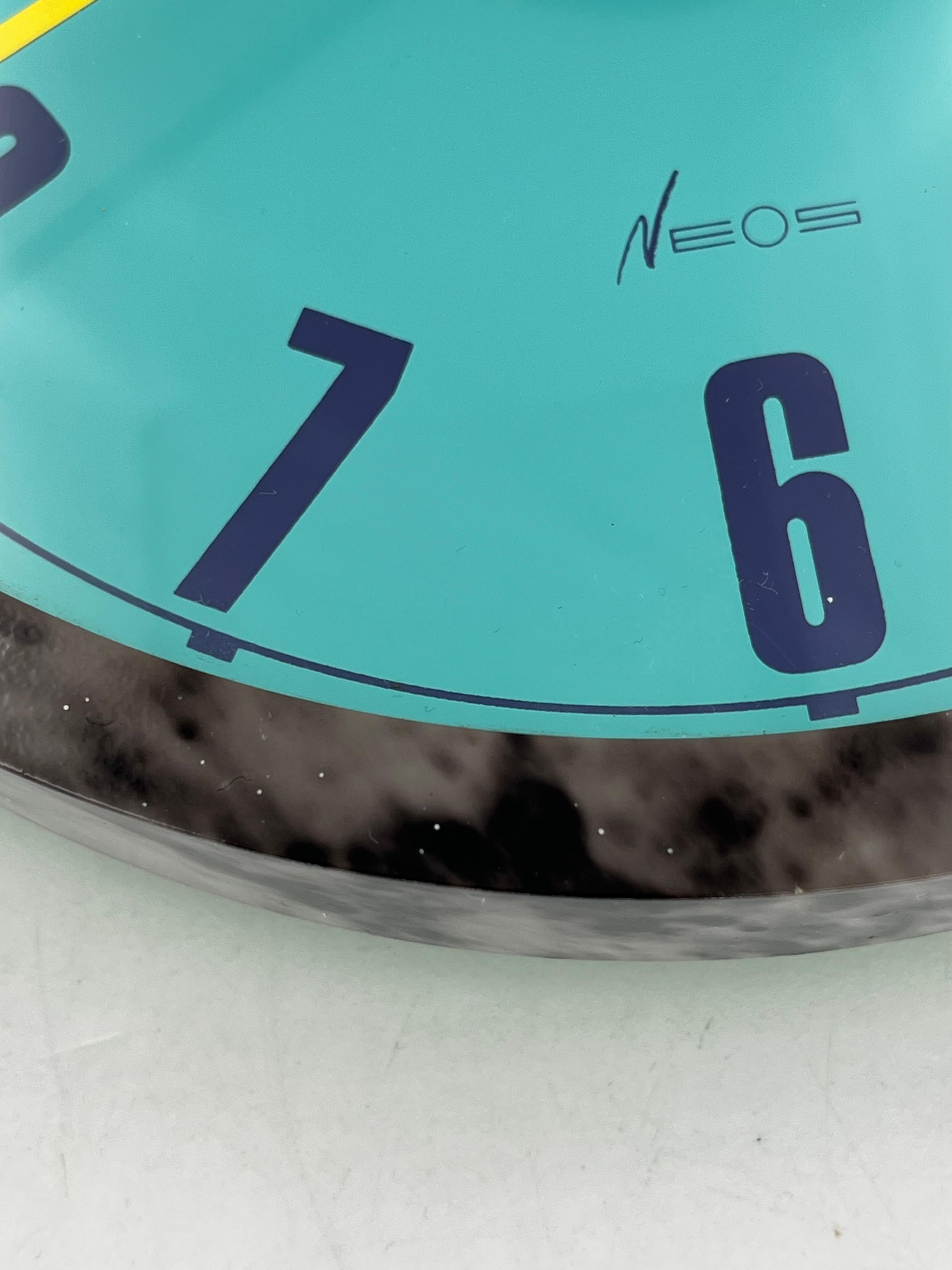 Nathalie du PASQUIER George SOWDEN Horloge murale vers 1986 Neos of Lorenz clock For Sale 13