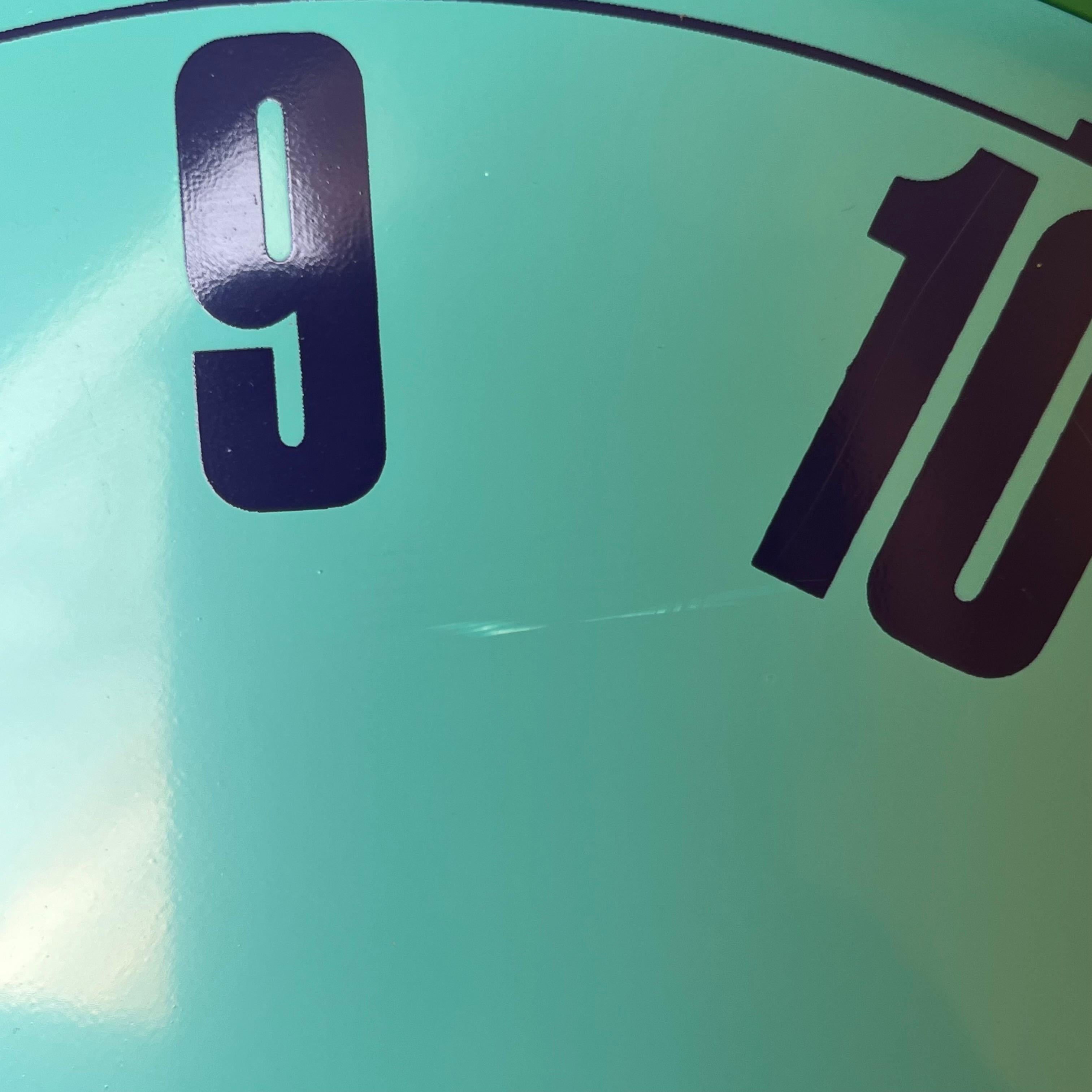 Nathalie du PASQUIER George SOWDEN Horloge murale vers 1986 Neos of Lorenz clock For Sale 2