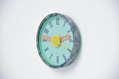 Nathalie du Pasquier George Sowden Neos Clock Italy 1988 Grey
