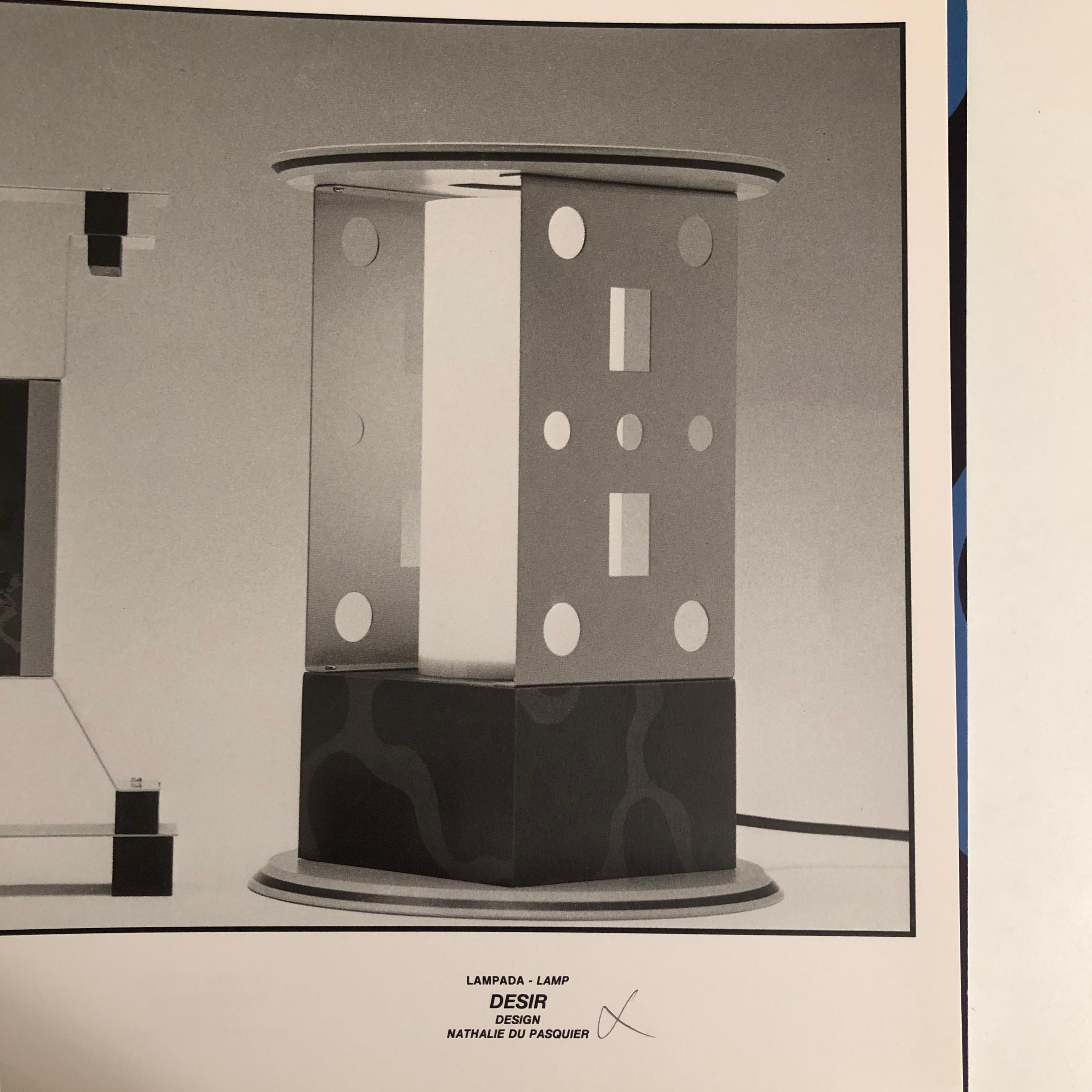 Nathalie du Pasquier, Lamp Desir, Objects for the Electronic Age, 1980s, Design For Sale 11