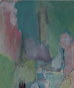 Nathalie Fontenoy French Artist Painting on Canvas "Danse"