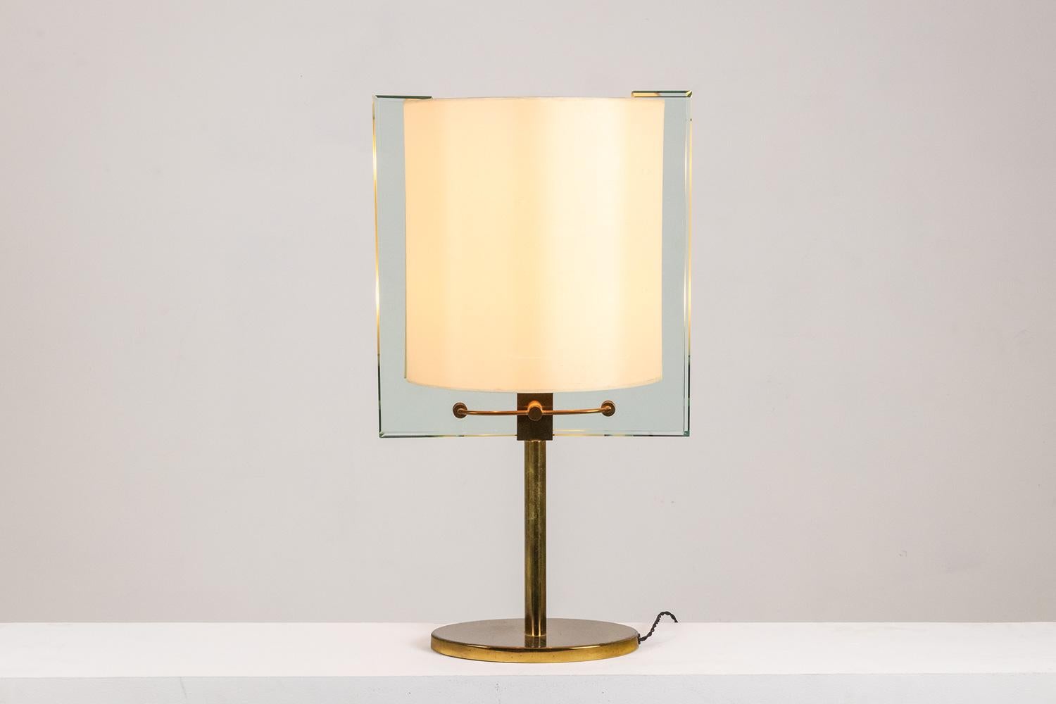 Nathalie Grenon for Fontana Arte, Modernist lamp circa 1940-50 For Sale 3