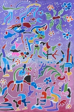 Flores del Cielo, Pintura Original