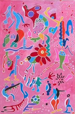 Paraíso Rosa, Pintura Original