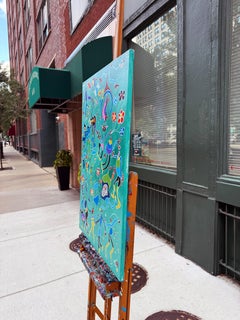 Spiritual Gathering, Original Painting