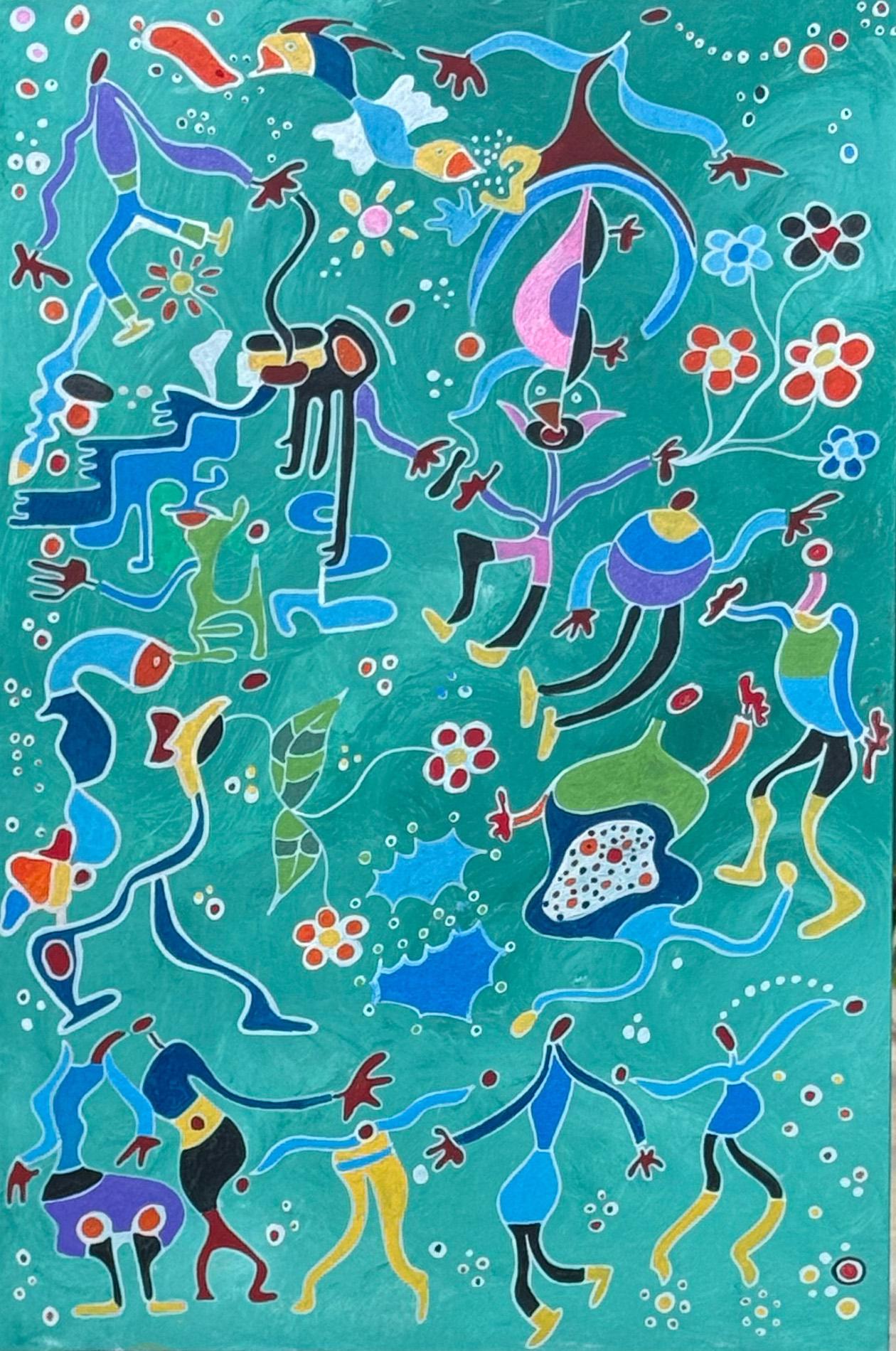 Spirituelle Versammlung, Originalgemälde