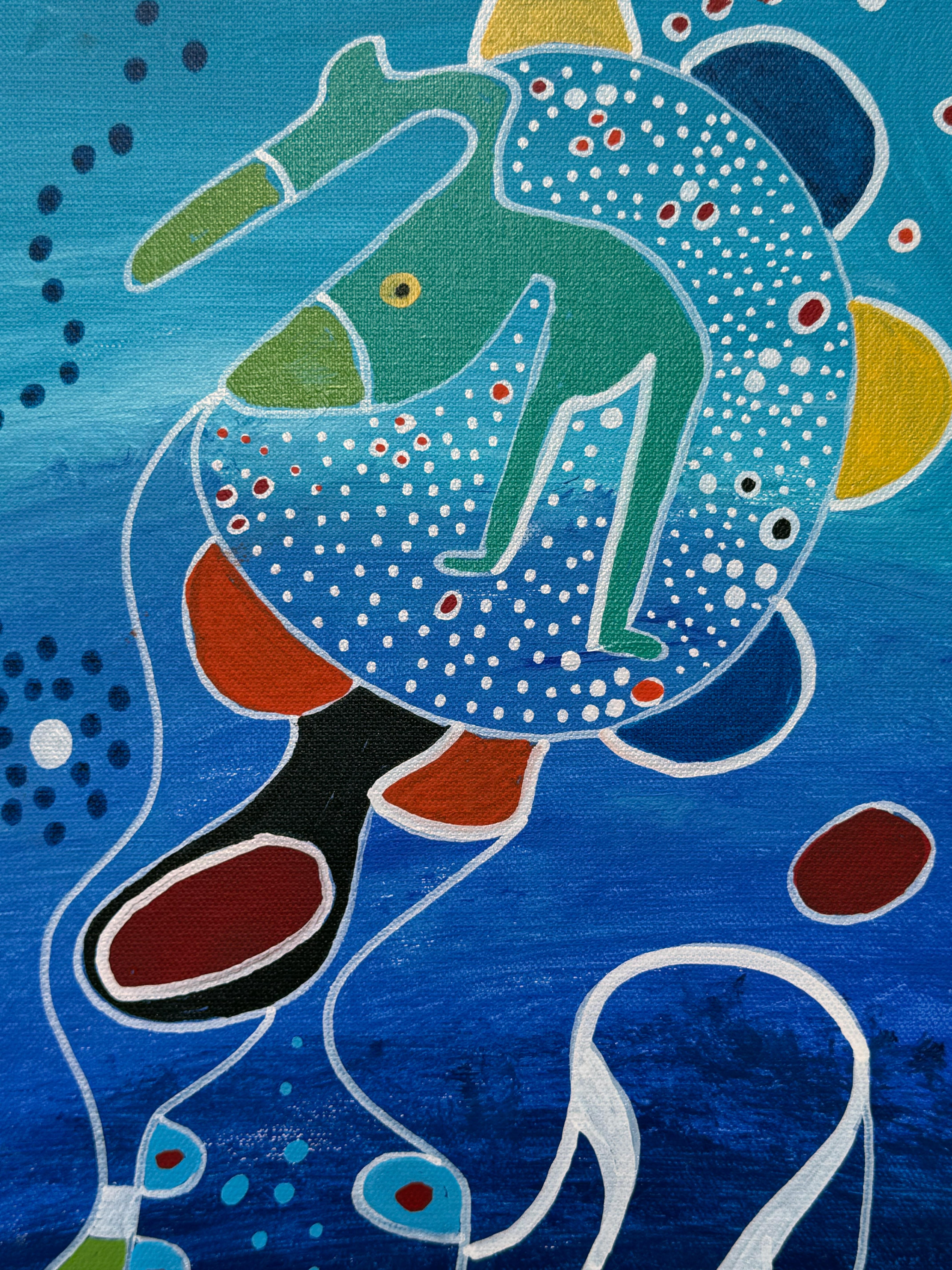 The Dialogue, Original Painting For Sale 1
