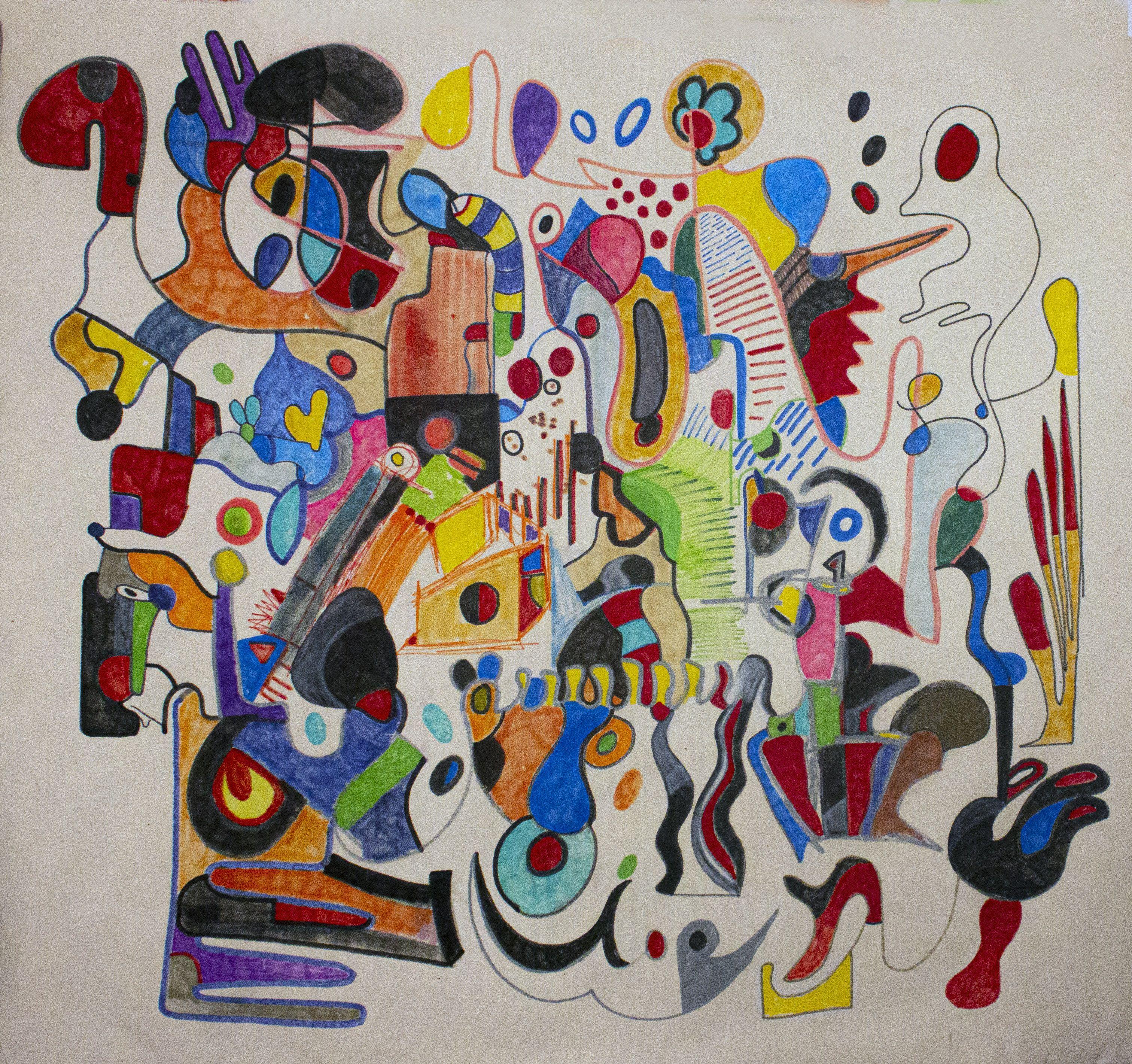 Ali Baba's Cavern, Painting, Acrylic on Canvas