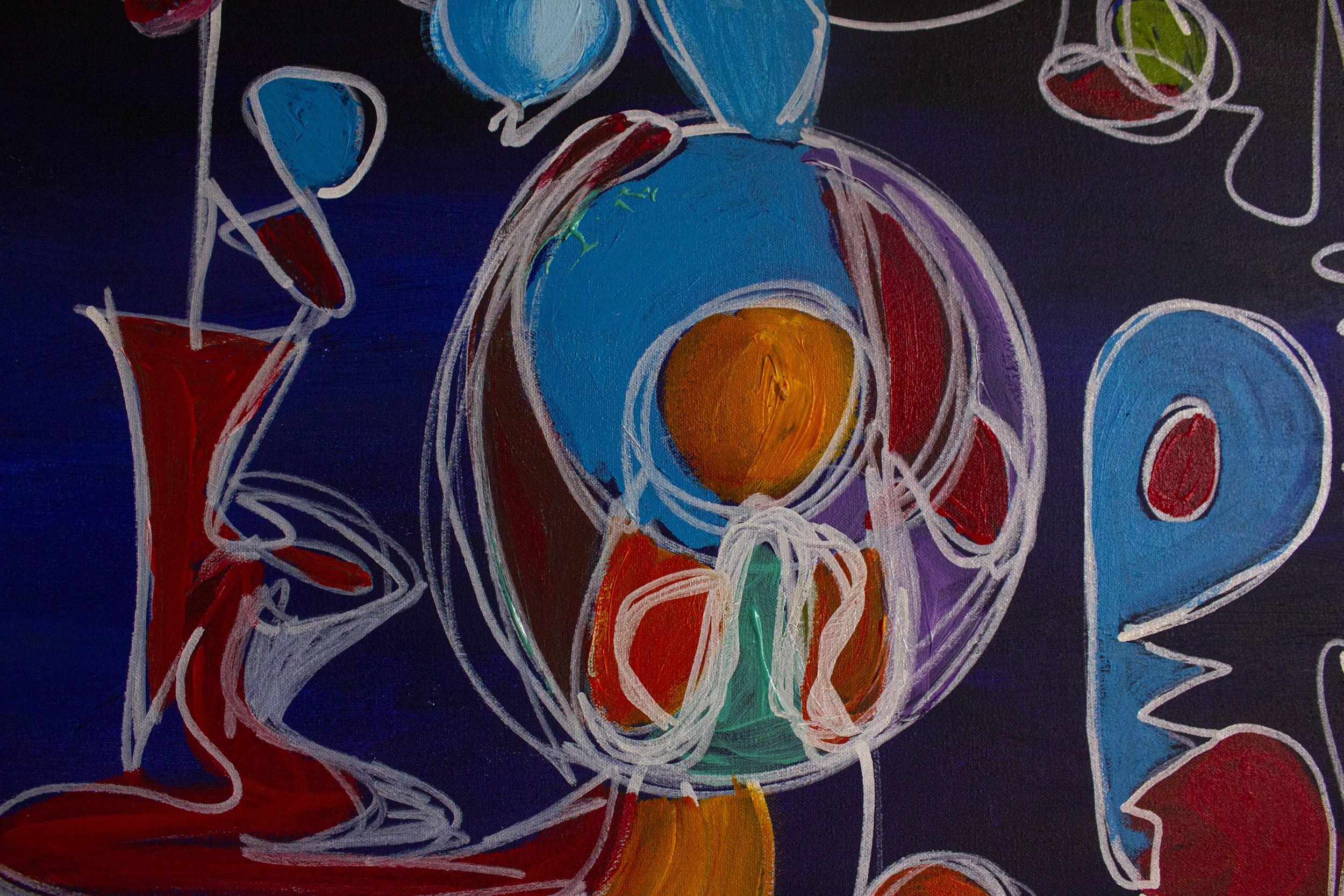 Baby Boom, Painting, Oil on Canvas For Sale 2