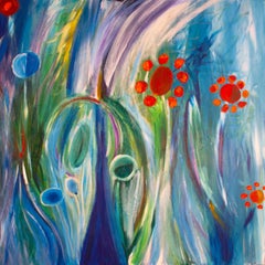 Infancia, Pintura, Acrílico sobre lienzo