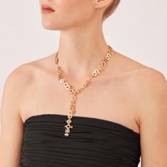 Nathalie Jean 2.32ct Diamond Ruby 18kt Gold Transformable Suite Birmane Necklace