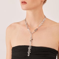 Nathalie Jean 3.05ct Diamond 18kt Gold Suite Birmane Transformable Necklace