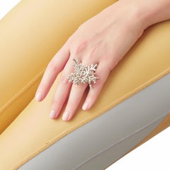 Nathalie Jean Sterling Silver JungleRemix Cocktail Ring