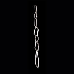 Nathalie Jean Limited Edition Sterling Silver Saphir Infini Chain Bracelet 18cm