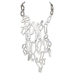 Nathalie Jean Contemporary Sterling Silber Limited Edition Tropfen Halskette