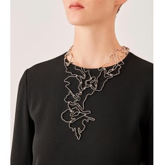 Nathalie Jean Limited Edition Sterling Silver Informe Tie Necklace
