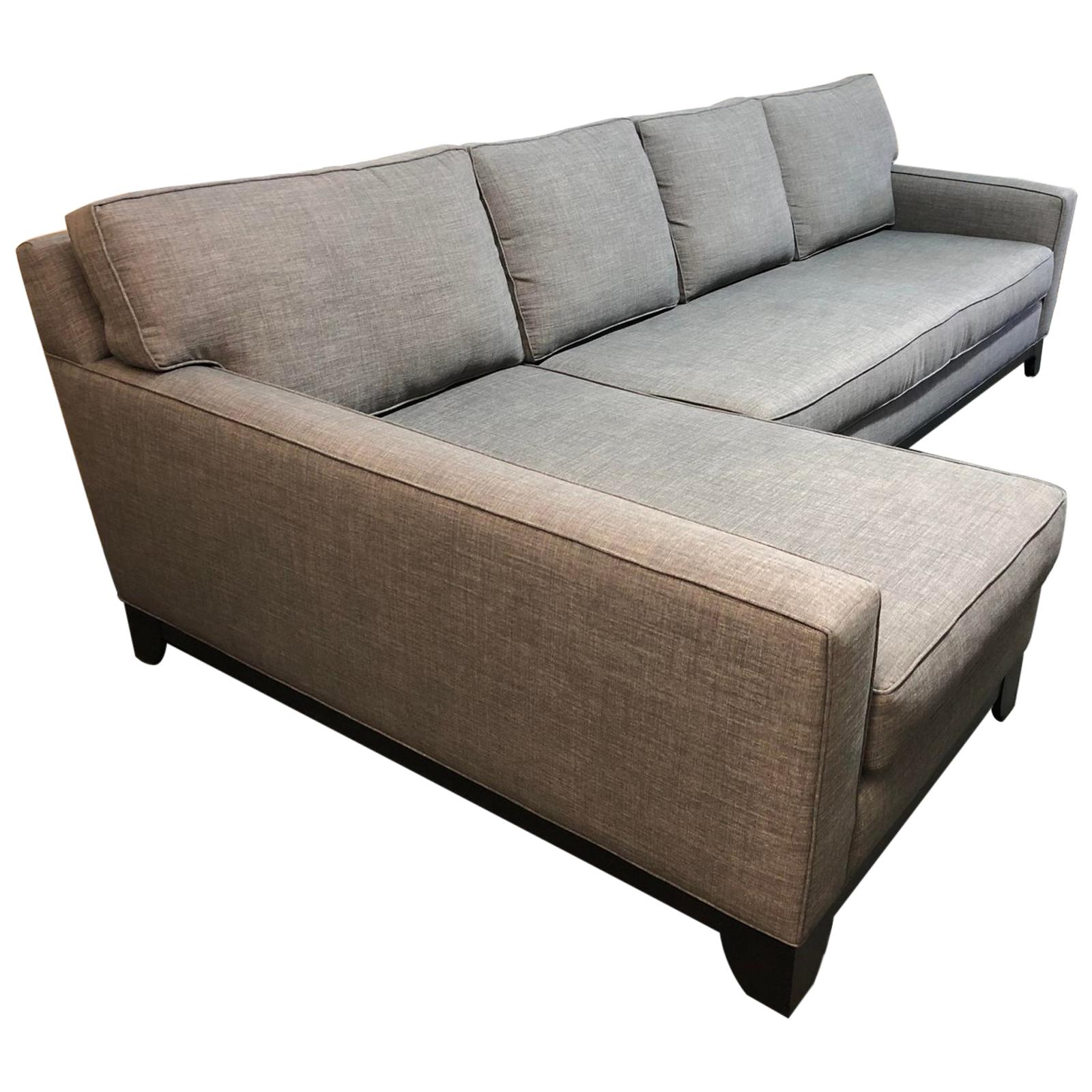 Nathan Anthony Custom 2-Piece Sectional For Sale