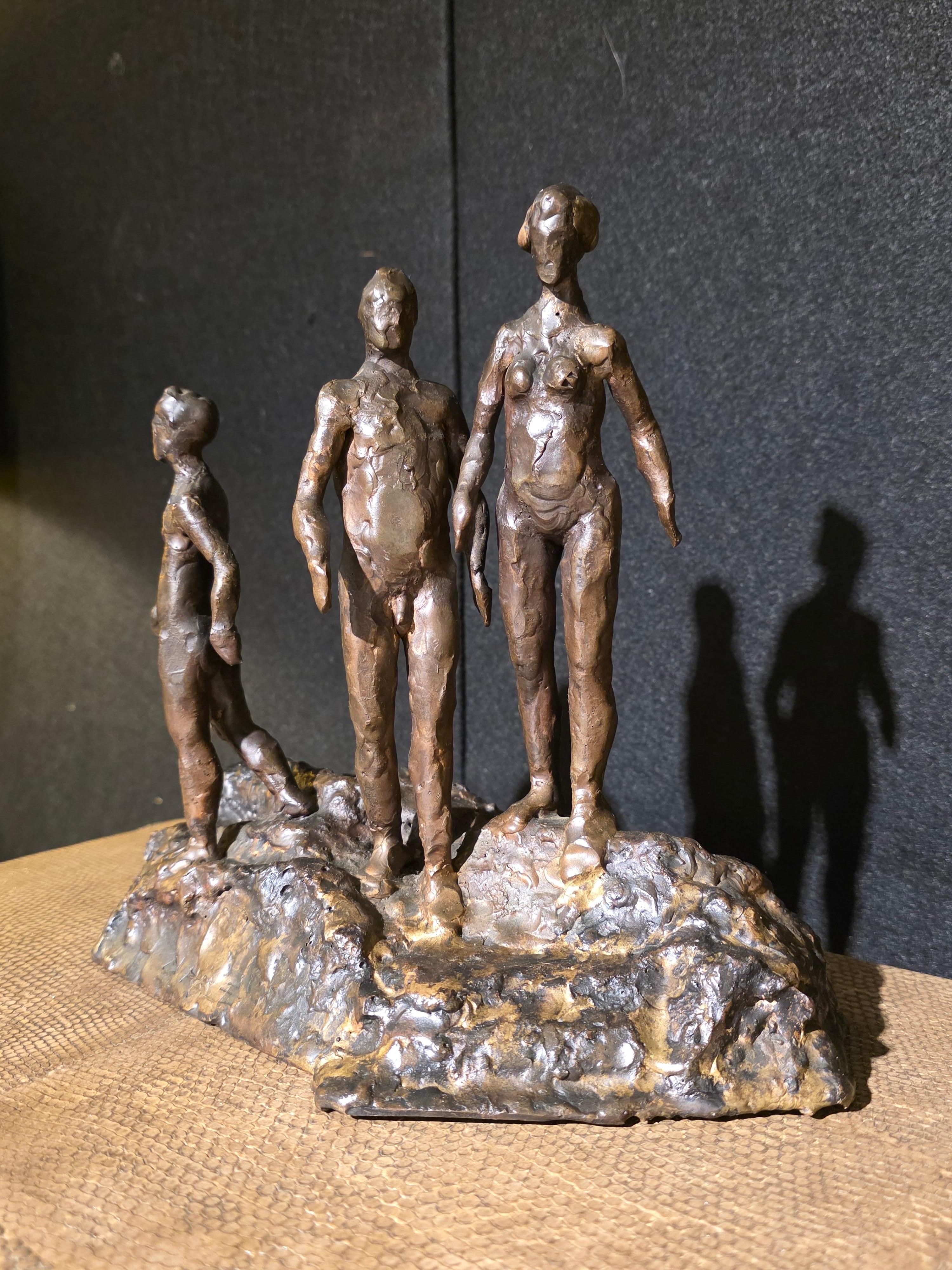 American Nathan Cabot Hale Bronze Sculpture 1960s For Sale