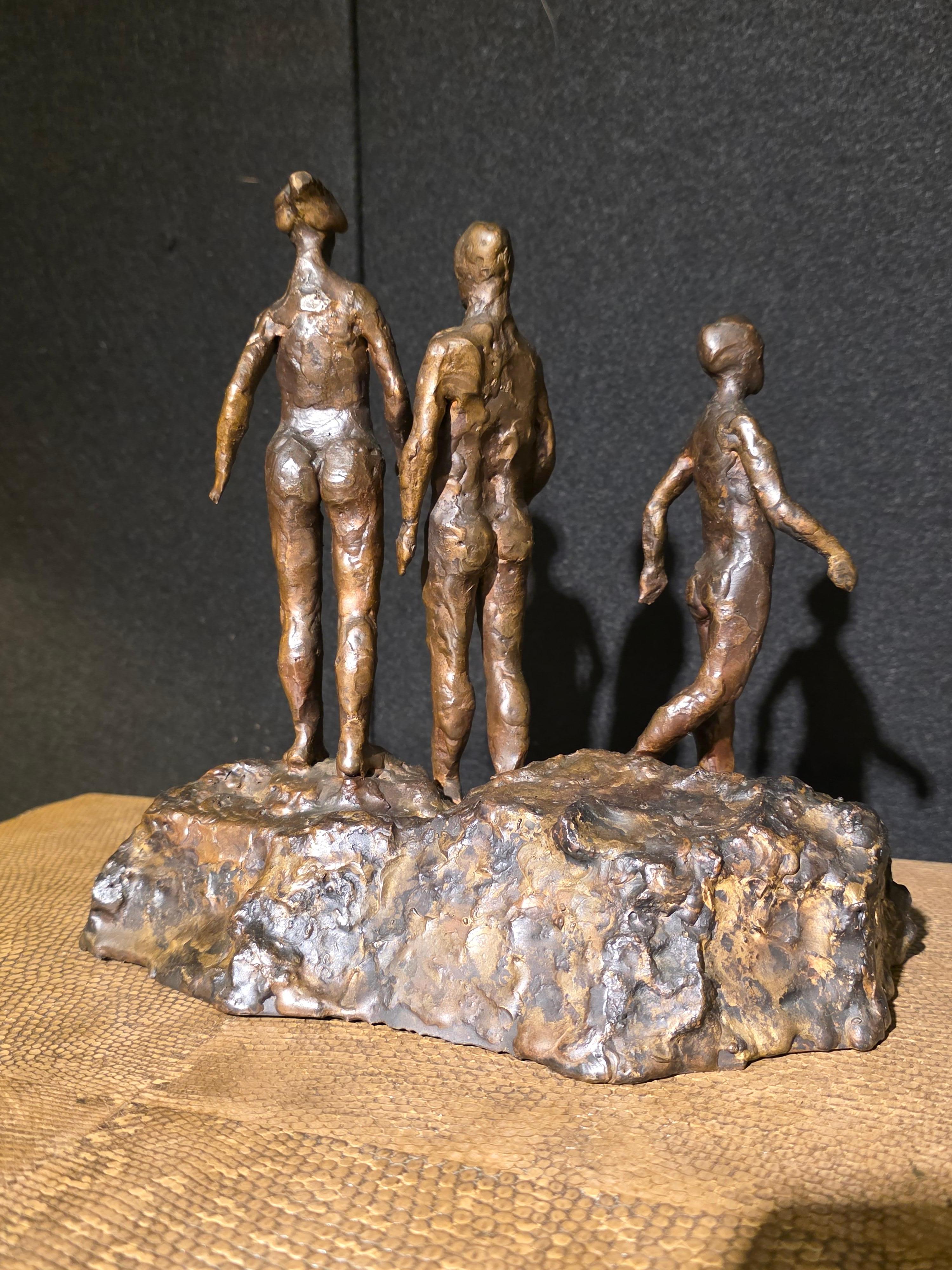Nathan Cabot Hale Bronze Sculpture 1960s For Sale 1
