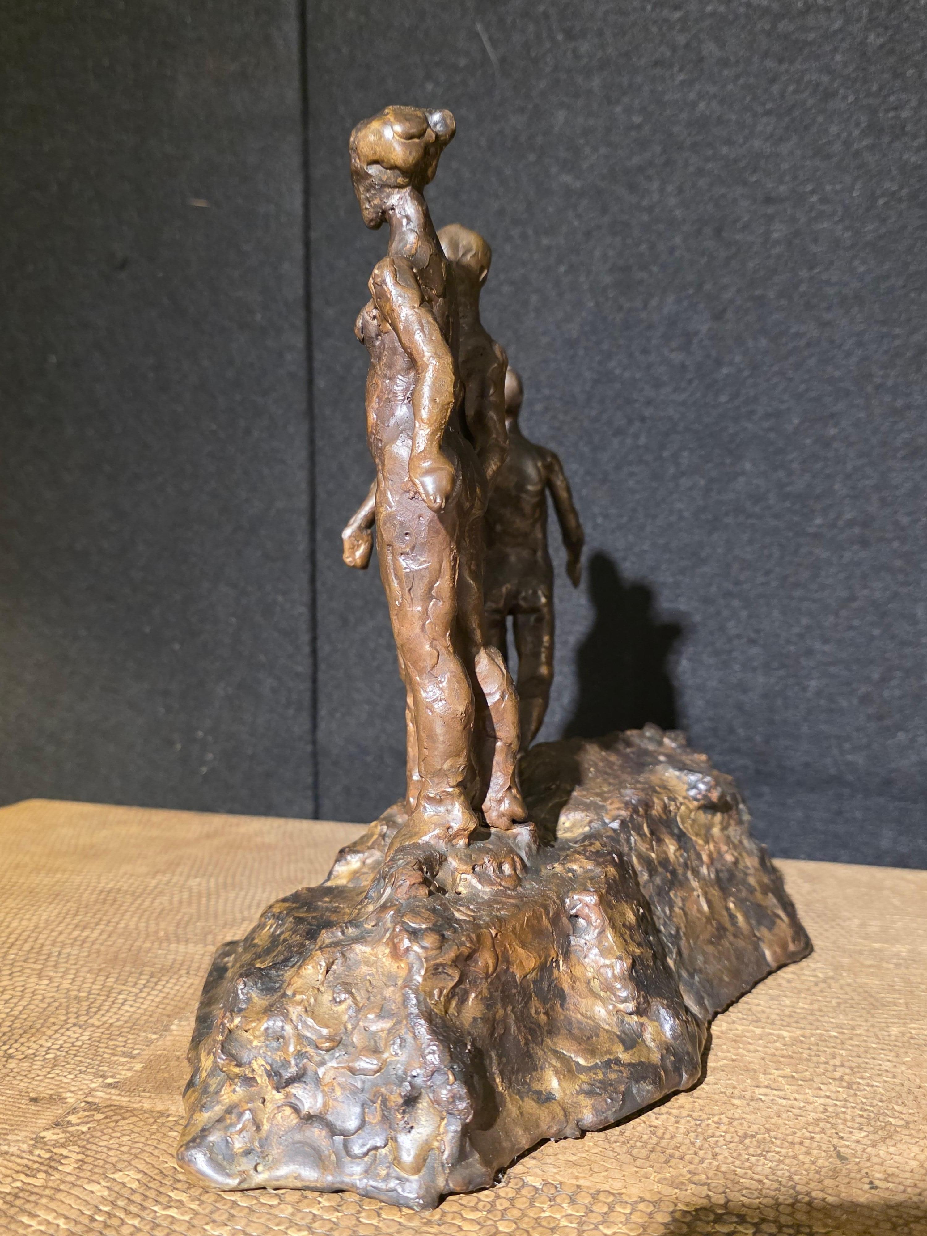 Nathan Cabot Hale Bronze Sculpture 1960s For Sale 2