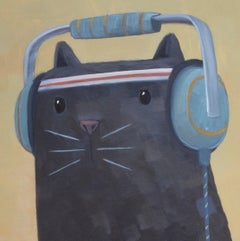 "Getting the Eye of the Tiger" (2022) by Nathan Durfee,  Original Oil painting