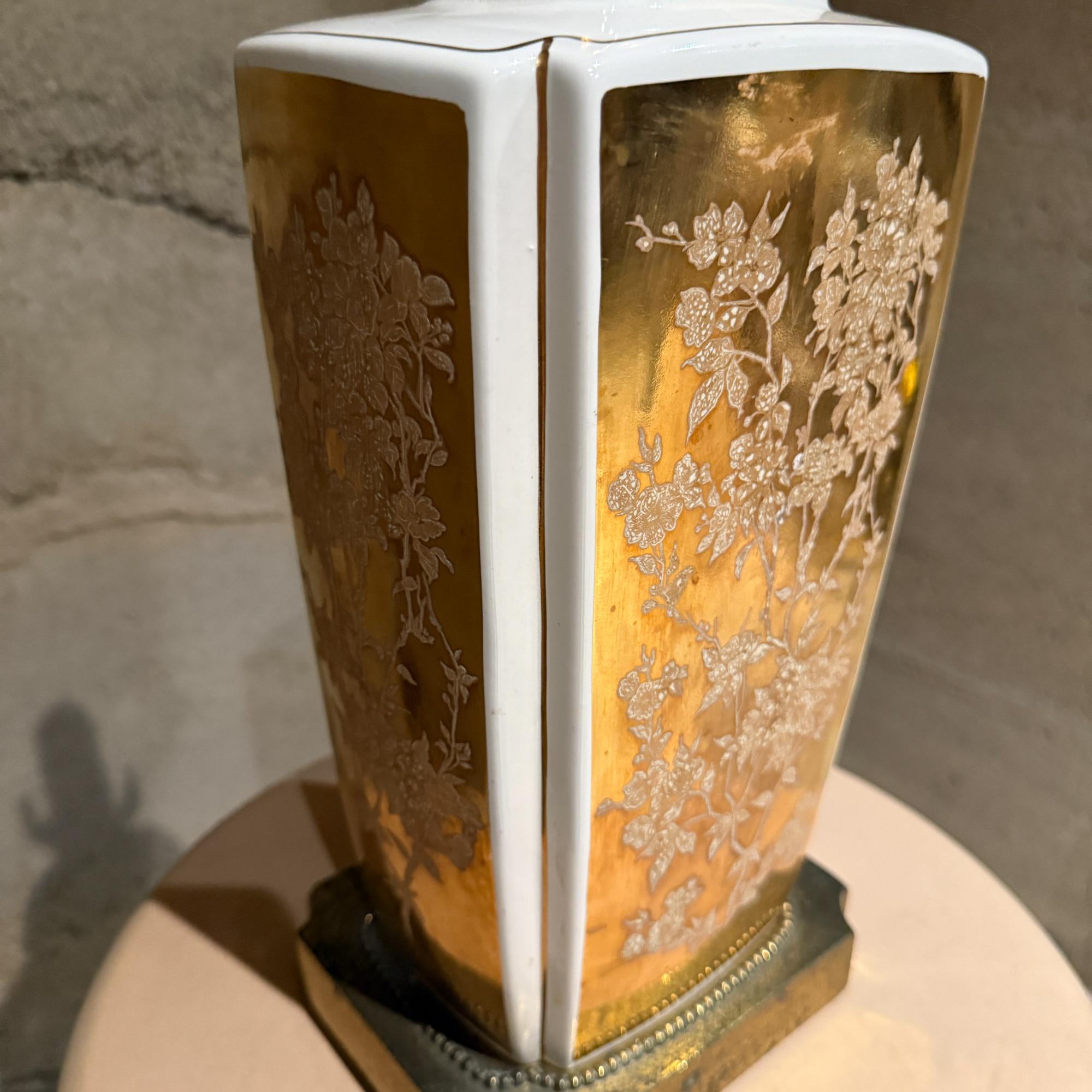 Nathan Lagin Table Lamp Ceramic Neoclassical Revival For Sale 1