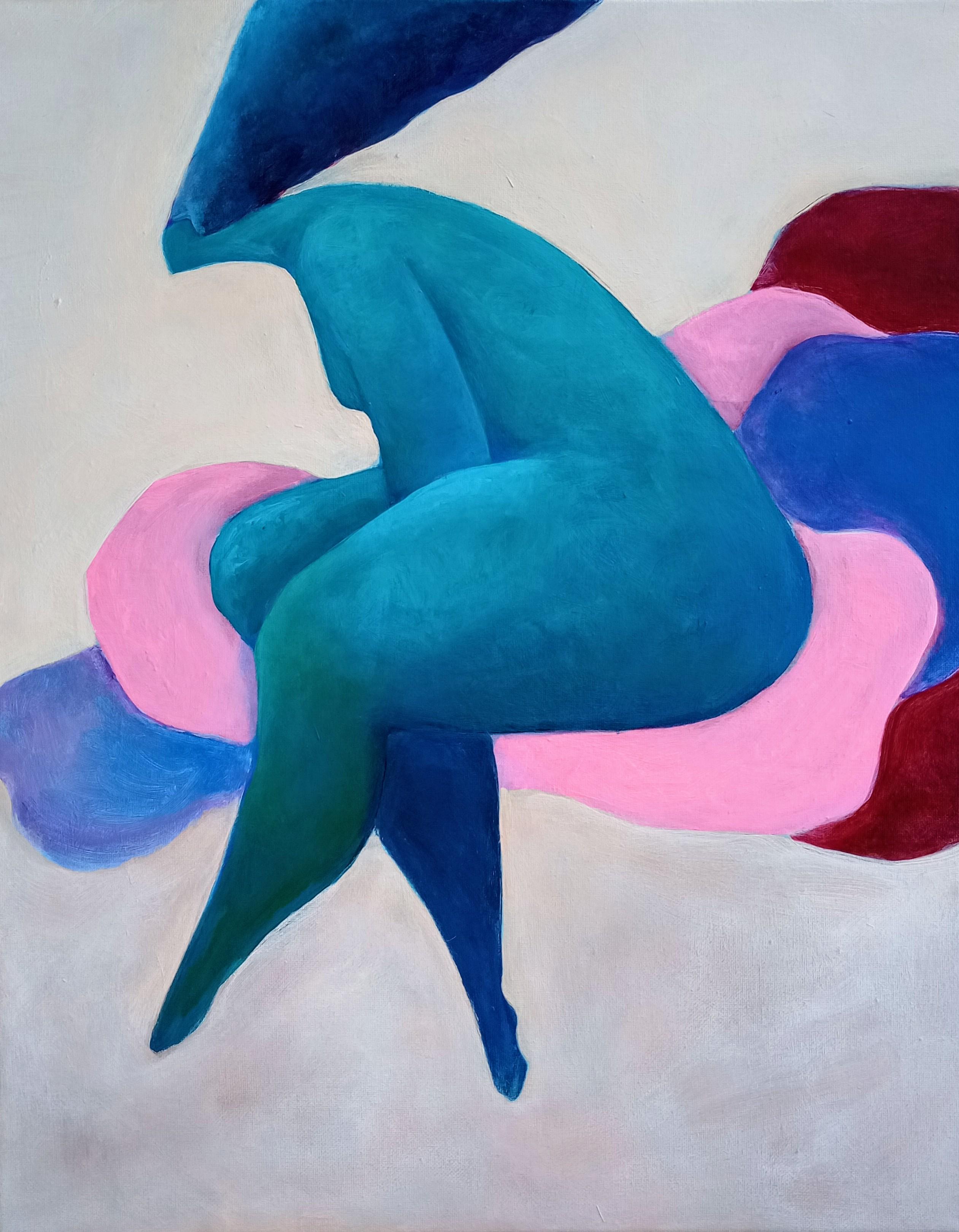 'Mineurva Shall Punish Thee' by Nathan Lee, Acrylic on Canvas For Sale 5