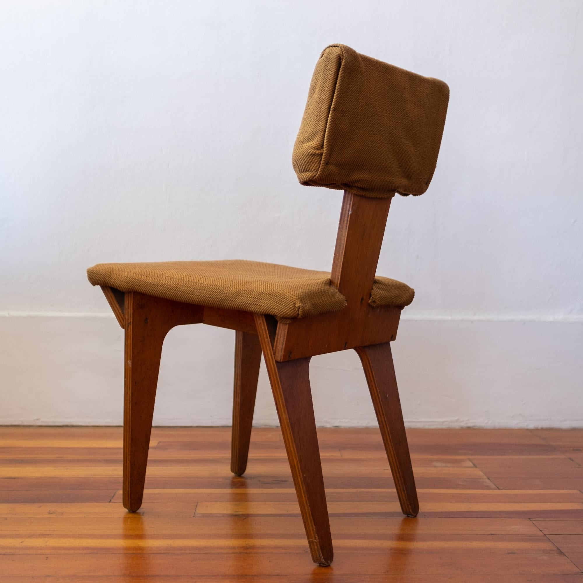 Nathan Lerner New Bauhaus Chair, 1940s In Good Condition In San Diego, CA