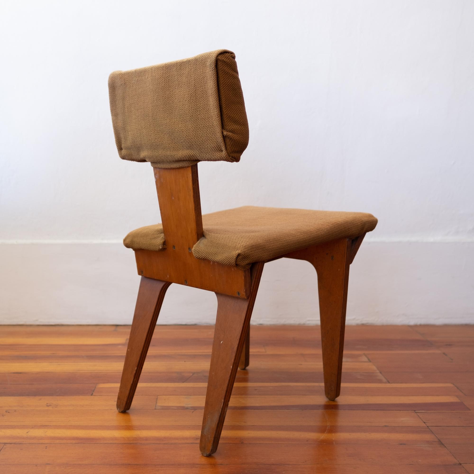 Mid-20th Century Nathan Lerner New Bauhaus Chair, 1940s