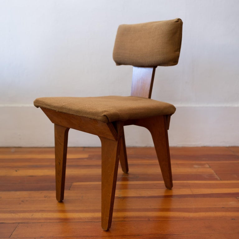 Nathan Lerner New Bauhaus Chair, 1940s at 1stDibs