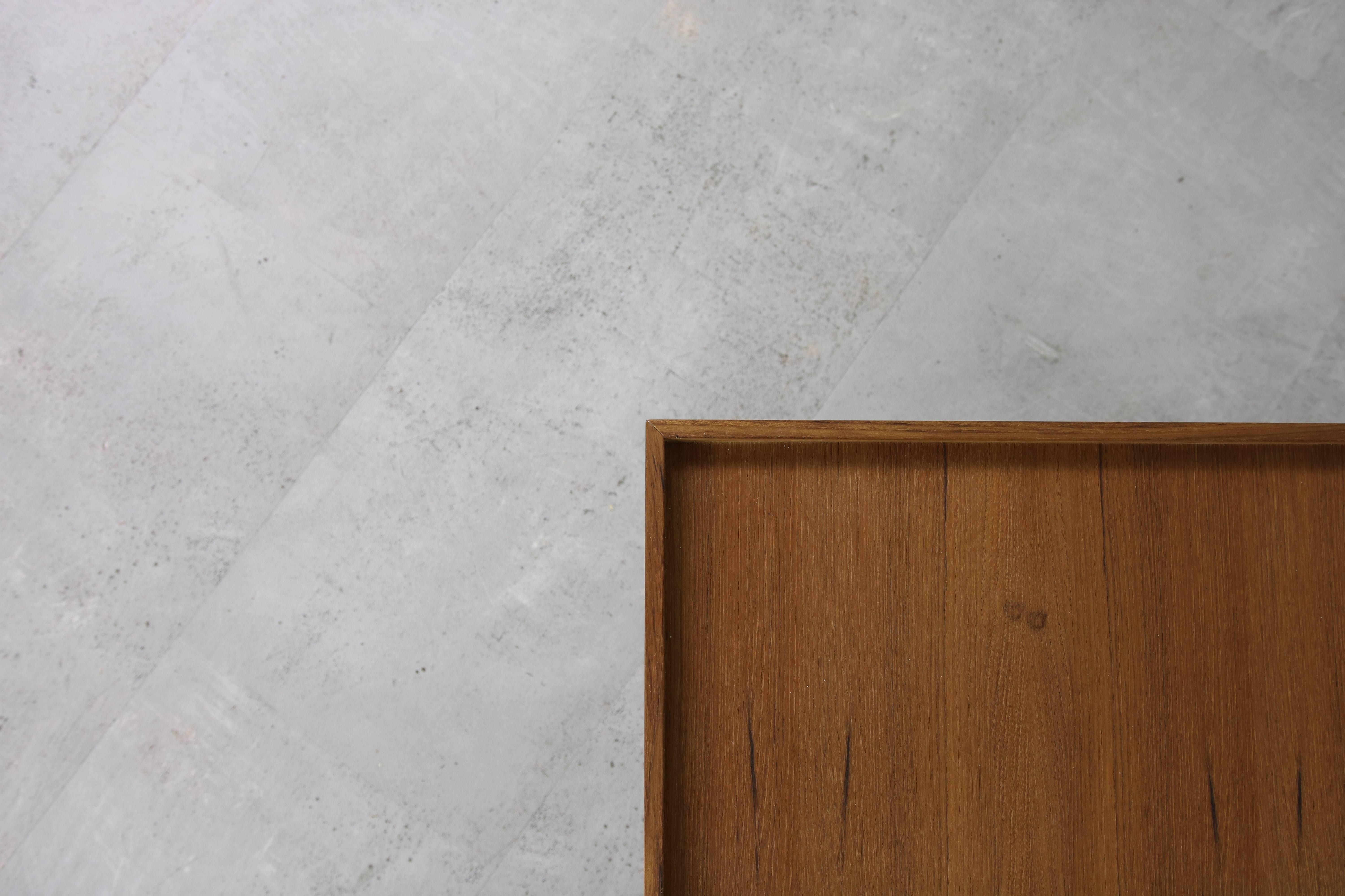 Contemporary Nathan Lindberg Design Teak and Metal Modernist Modular Bench Mod. NL 18