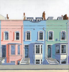 Bywater Street Chelsea London City landscape painting Contemporary art