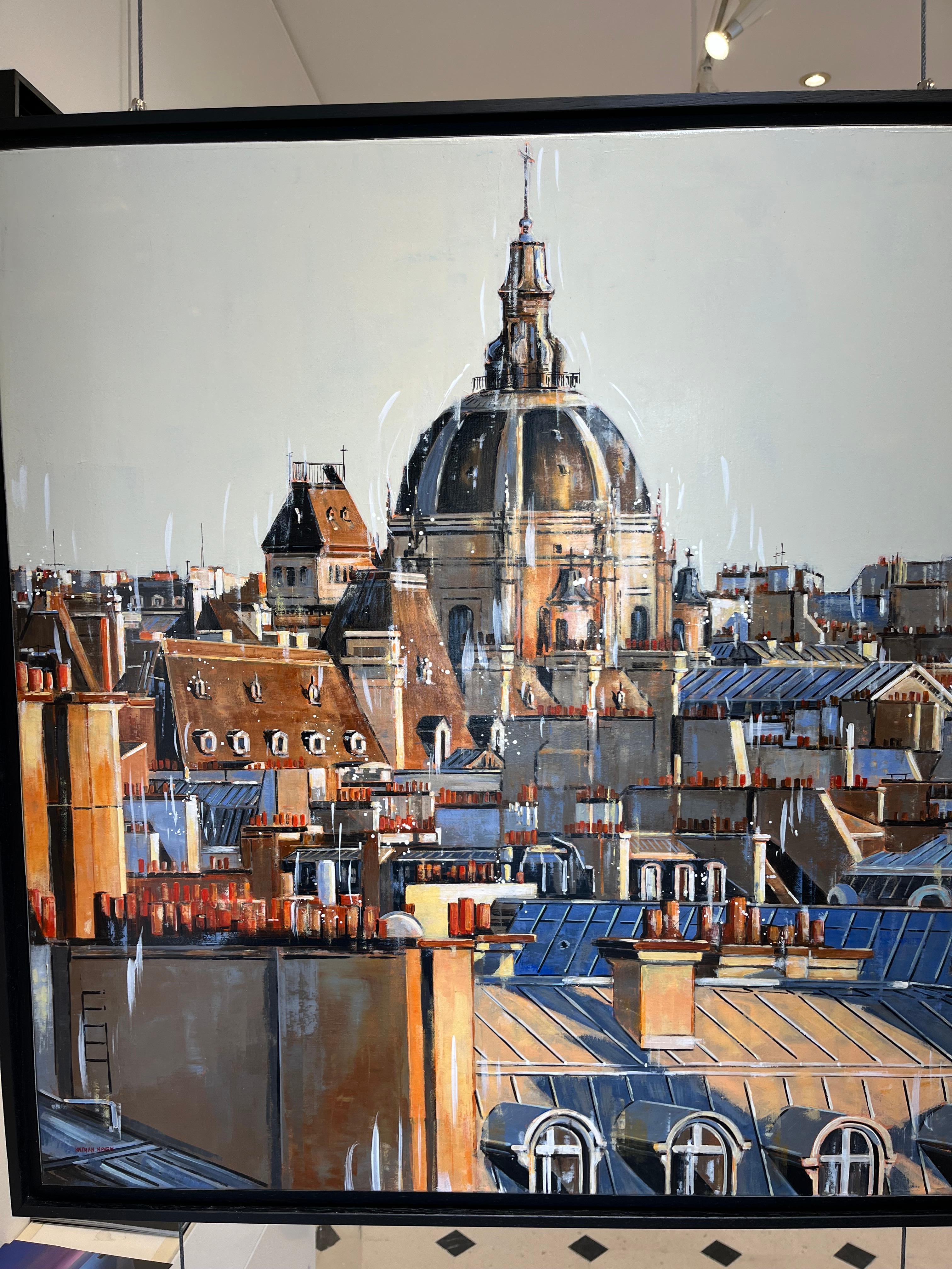 Dôme de la Sorbonne - Painting by Nathan Neven