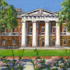 Duke of York HQ -  London cityscape architecture oil painting contemporary art 