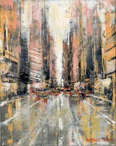 Manhattan 4 - NYC America Cityscape landscape urban oil painting Contemporary 