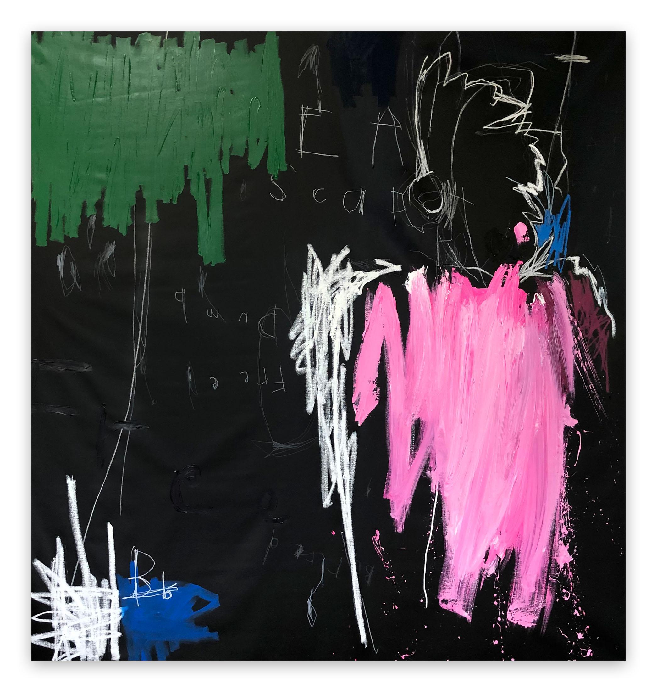 Nathan Paddison Abstract Painting - FreeDumb (Abstract painting)