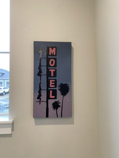 Starlite Diver, Painting, Oil on Canvas