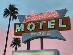 Starlite Motel, Painting, Oil on Canvas