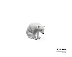 Nathan Sawaya - Orso polare #2, scultura, 2019