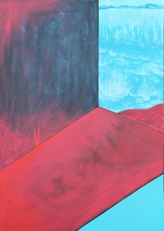 "Outdoor Interior" Donald Judd's Marfa, TX Installation Contemporary Painting