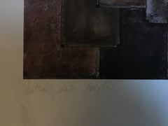 umber brown abstract