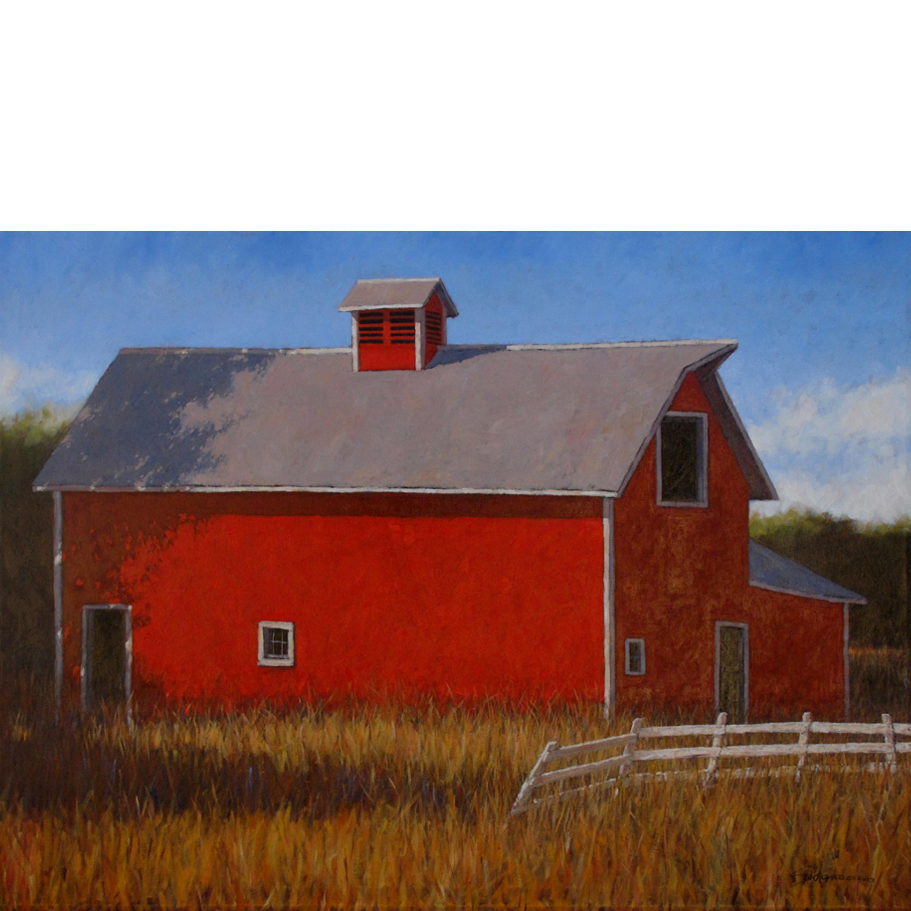 Johns Scheune #2 – Painting von Nathan Solano